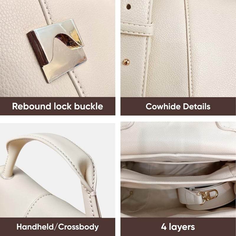 Gaeul Luxury Handbags for Women Leather Satchel & Top-Handle Designer Bags - Image 3